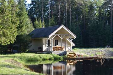 Фотографии Дома для отпуска Sauna-house "Spārītes" г. Geraņimova (Латвия) №1 Фото Дома для отпуска Sauna-house "Spārītes" г. Geraņimova 1