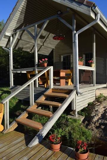 Фото номера Дом для отпуска Дома для отпуска Sauna-house "Spārītes" г. Geraņimova 29